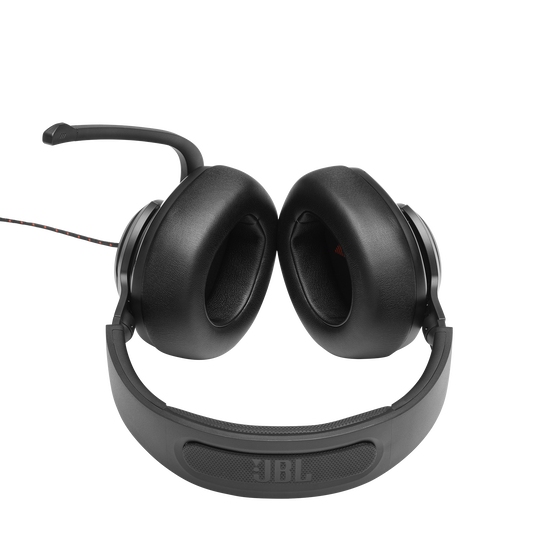 JBL Quantum 200 - Black - Wired over-ear gaming headset with flip-up mic - Detailshot 6 image number null